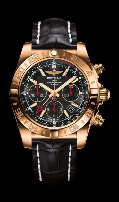 Breitling Chronomat 44 Rose Gold / Pea